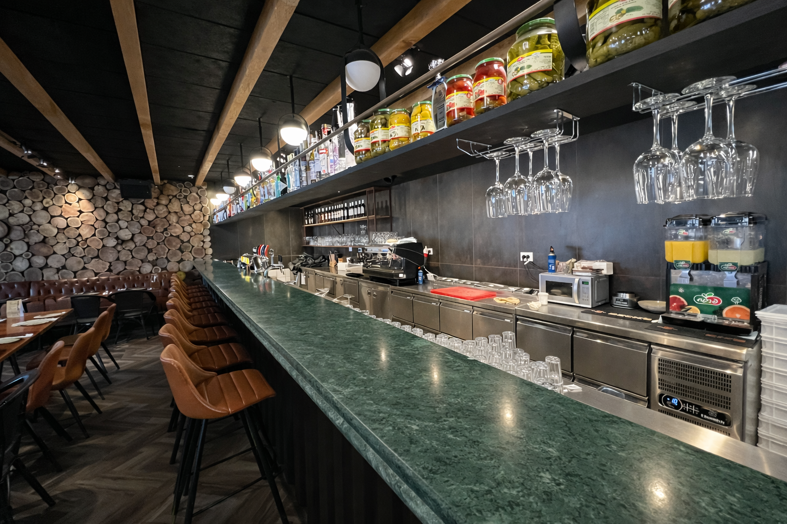 Bar setup