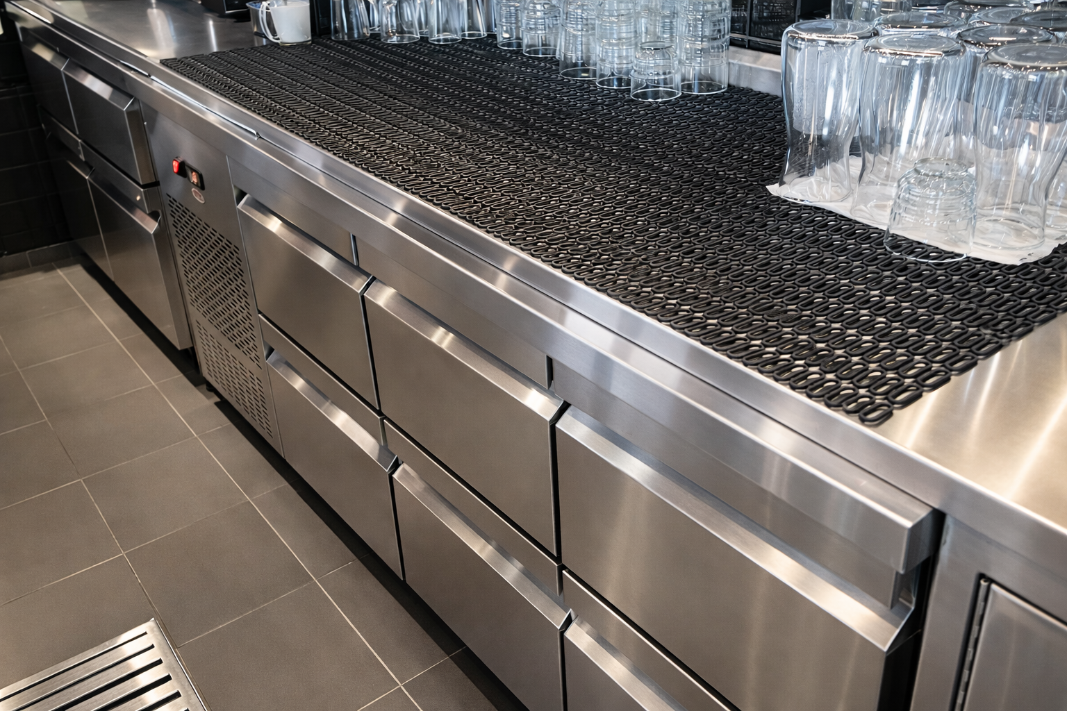 Post-service bar